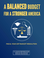 FY17 House Budget Resolution